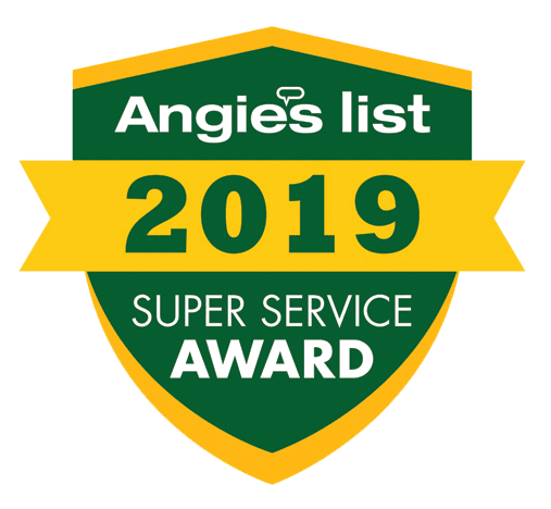 2019 Angies list super service award logo