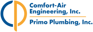 Comfort-Air Engineering & Primo Plumbing, Inc. logo.